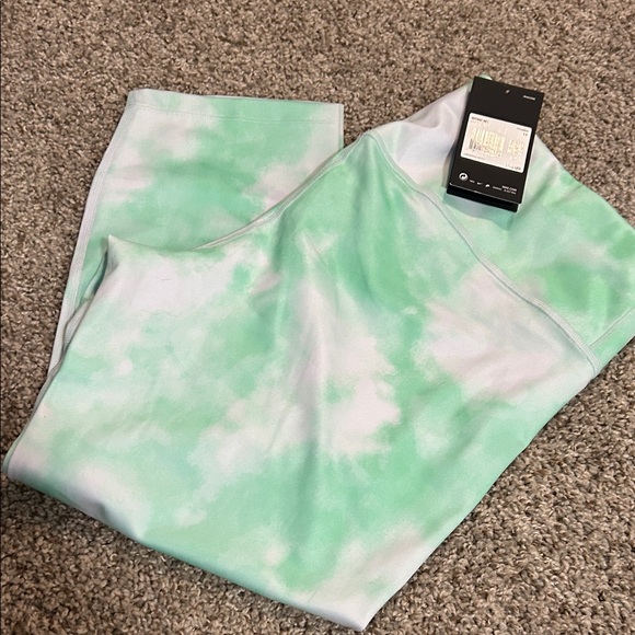 Nike Pants - Nike Mint and White Tie-Dye Leggings